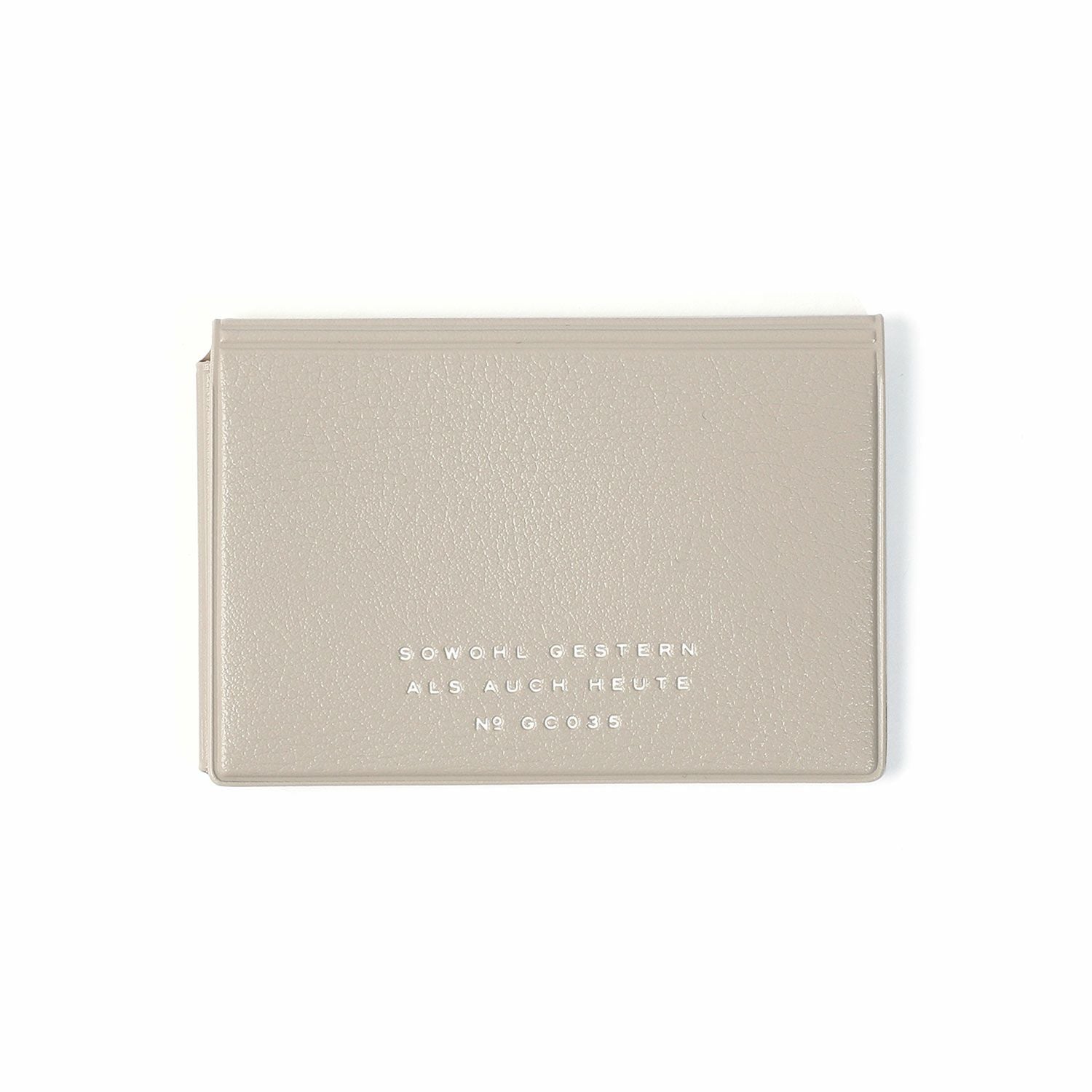 Hightide PASSEN 3 Folded Pocket Card Case Light Grey