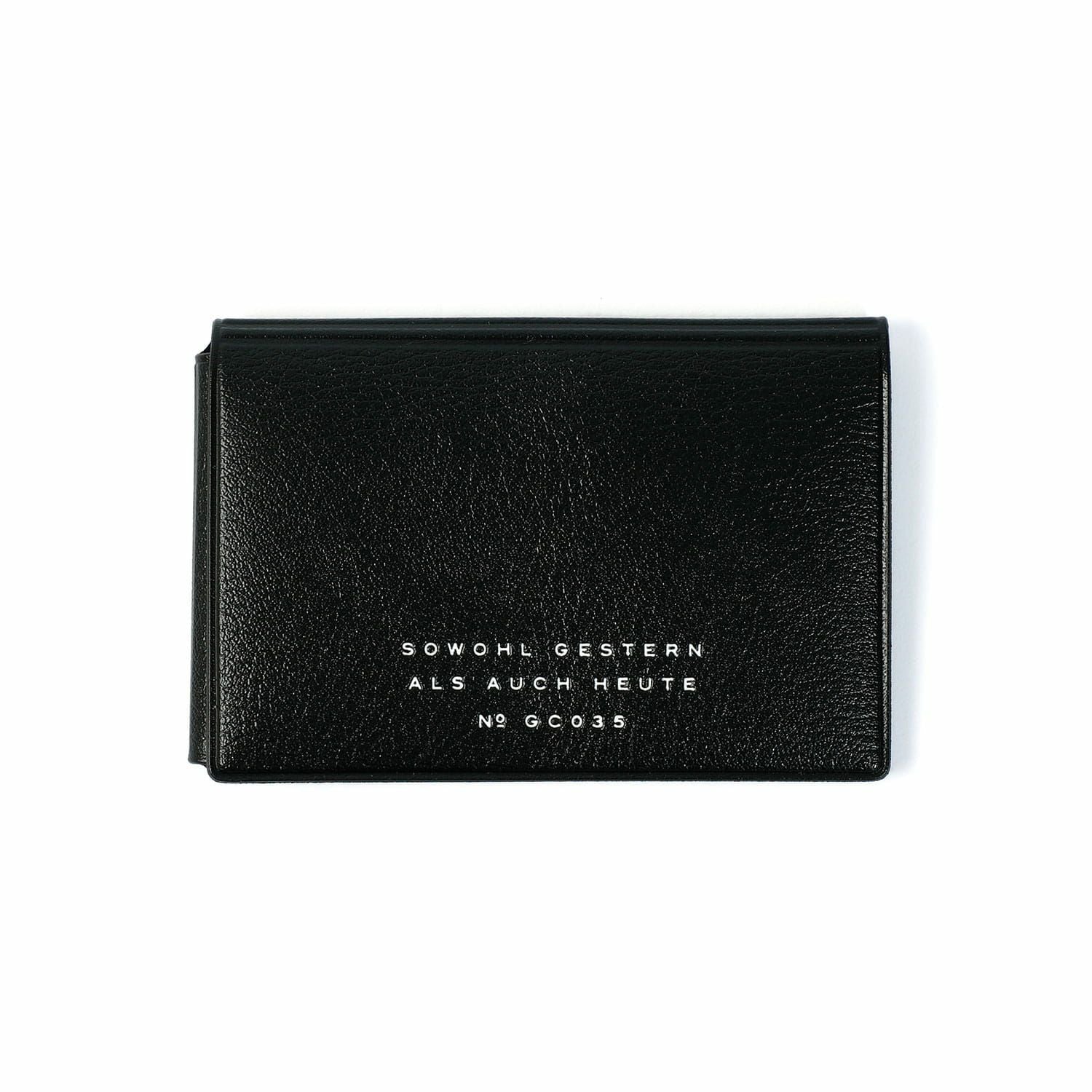 Hightide PASSEN 3 Folded Pocket Card Case Black