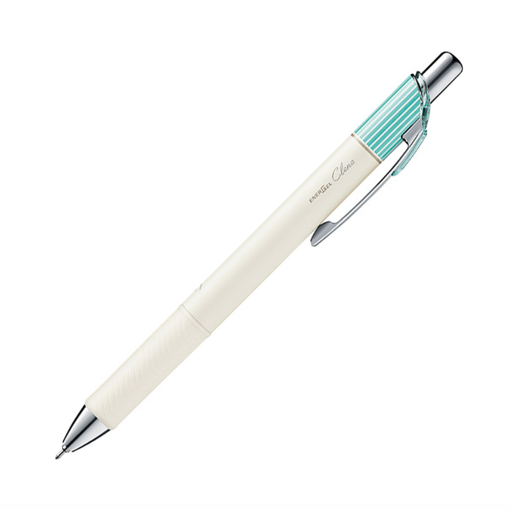 Pentel EnerGel Clena Gel Pen - 0.5mm - with 3pcs Black Ink Refills