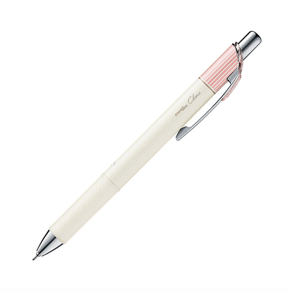 Pentel EnerGel Clena Gel Pen - 0.5mm - with 3pcs Black Ink Refills