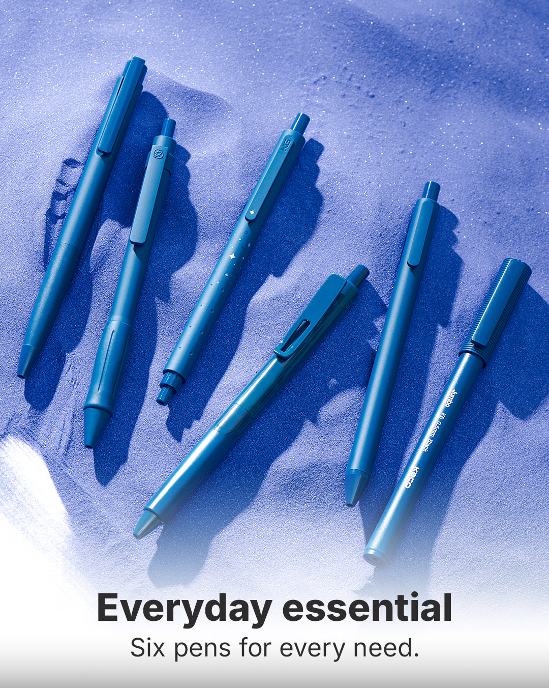 KACO Right Choice Blue Starry Sky Gel Pen 6 Pack