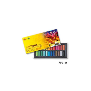 MUNGYO Standard Square Soft Pastels for Artists 24/32/48/64 Colors 24 Color