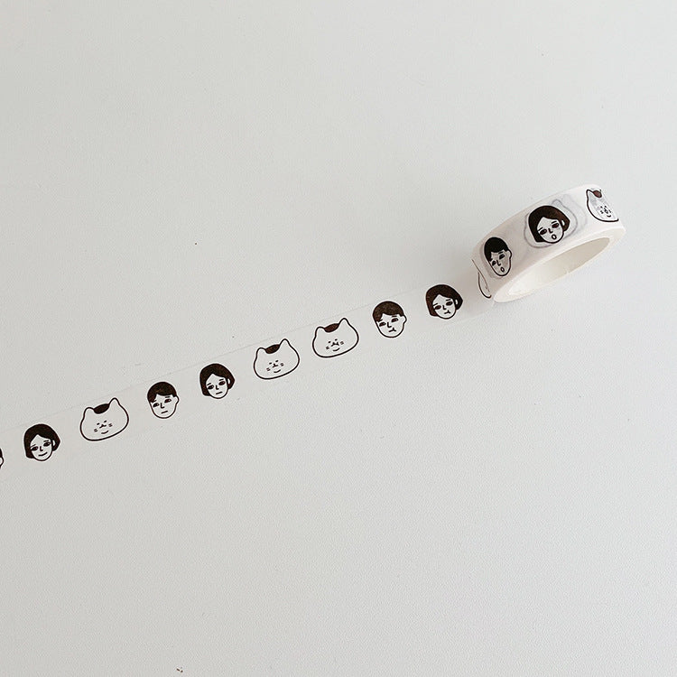 Cute Cat Themed Washi Tape 4 Pack