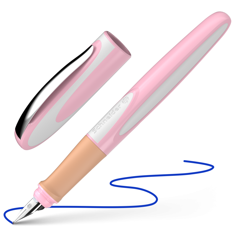 Schneider Ray Fountain and Rollerball Pen Gift Set for Left Handers Sakura