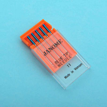 Janome Blue Tip sewing machine needles 75/11 in blister pack