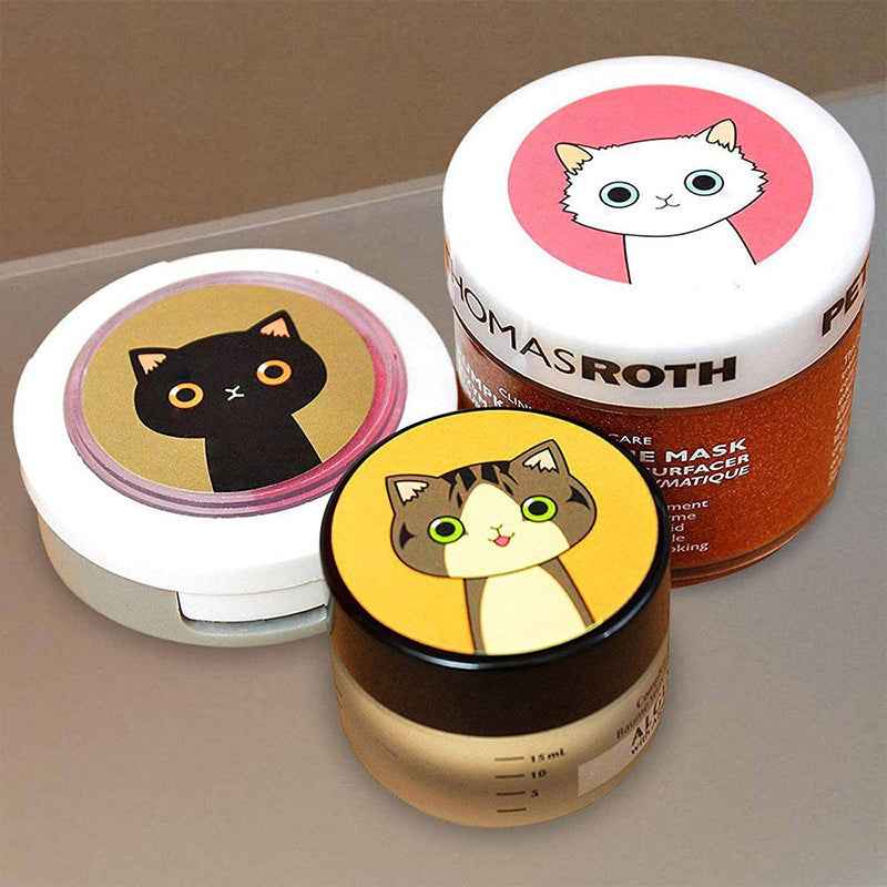 1000 Pieces Mini Cute Cat Stickers for Kids Reward 1 INCH