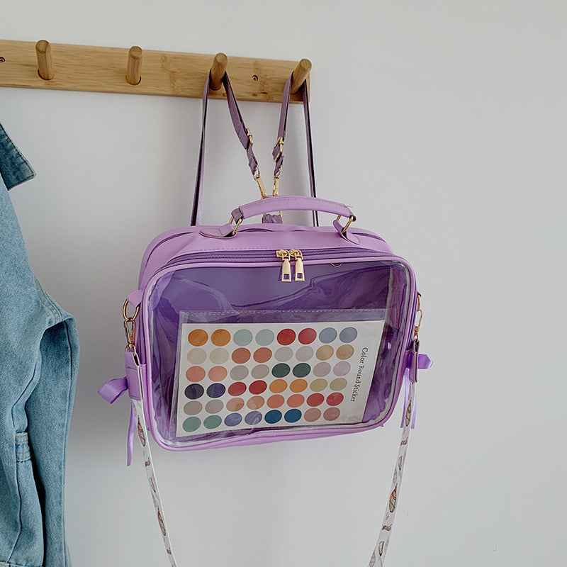 Ita Messenger Bag - Jelly Color Backpack Purple