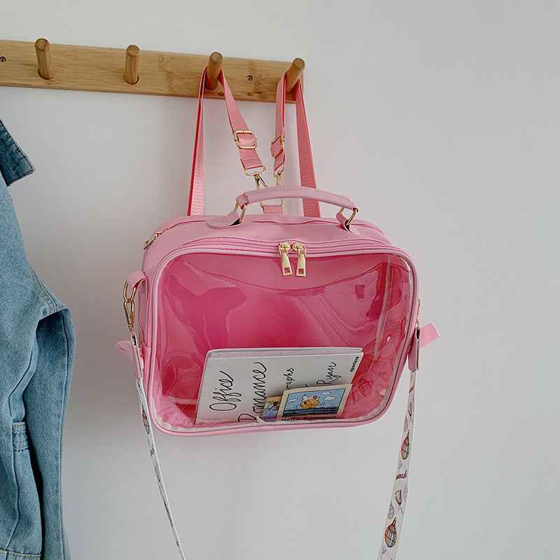 Ita Messenger Bag - Jelly Color Backpack Pink