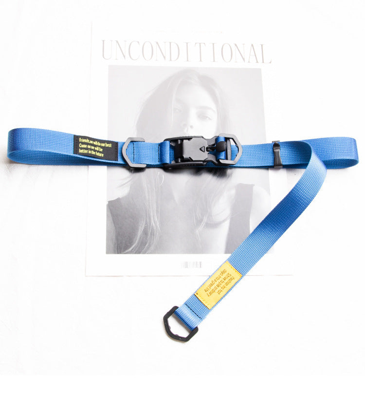 1" Nylon Belt with Magnetic Buckle | Available in 6 Colors