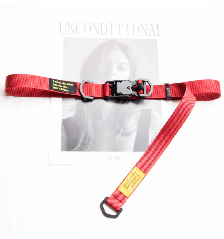 1" Nylon Belt with Magnetic Buckle | Available in 6 Colors