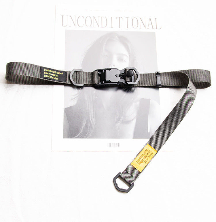 1" Nylon Belt with Magnetic Buckle | Available in 6 Colors