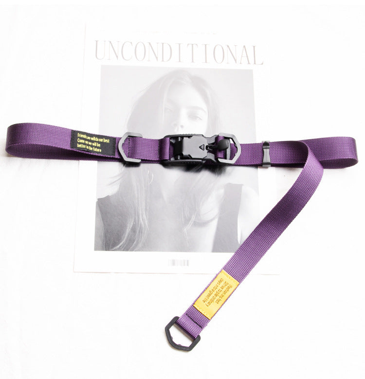 1" Nylon Belt with Magnetic Buckle | Available in 6 Colors