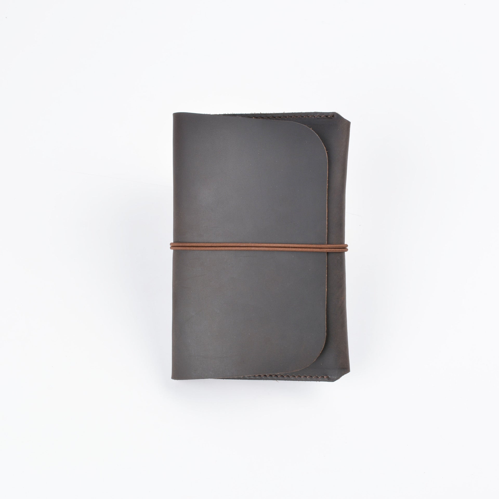 Genuine Leather Passport Card Holder Travel Wallet Coffee
