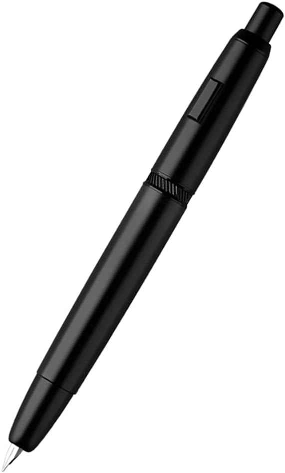 Majohn A1 Press Fountain Pen with Box,Retractable Extra Fine Nib without clip