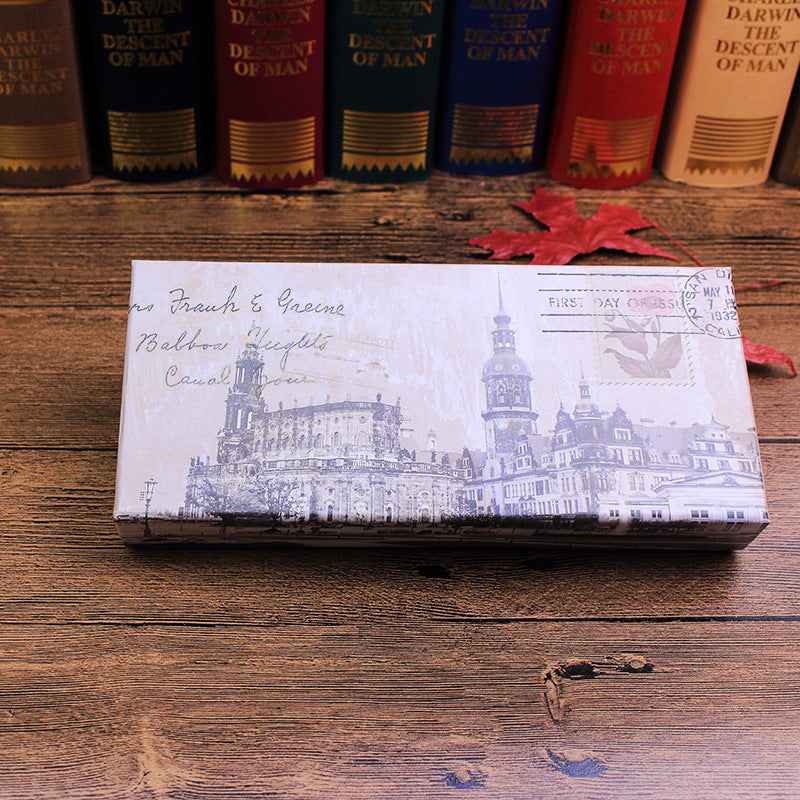 Wooden Dip Pen Calligraphy Quill Pen Ink 6 Nibs Set