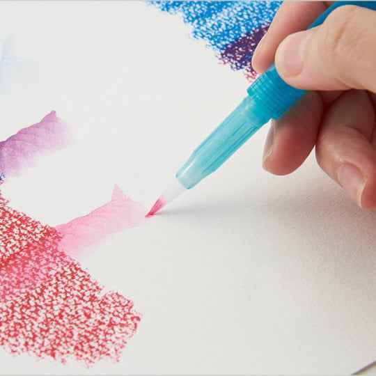 Pentel Watercolor Oil Pastels 12/24 Colors Water Brush Art Set