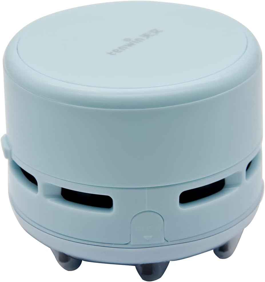 TENWIN Mini Desktop Vacuum Cleaner Blue