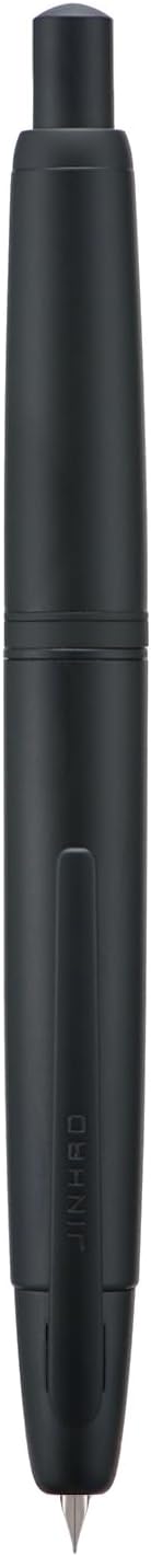 Jinhao 10 Capless Fountain Pen Retractable Fine Nib with Converter Set Matte Black