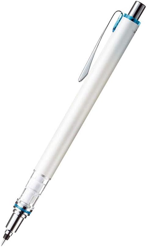 Uni Kuru Toga Advance - Auto Lead Rotating Mechanical Pencil, 0.5mm White