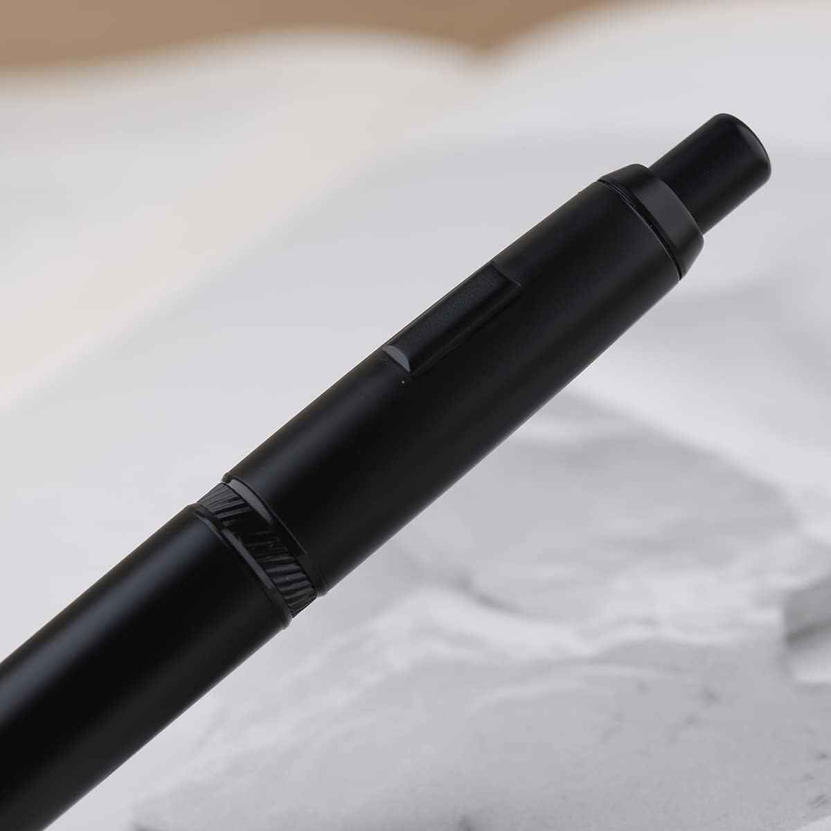 Majohn A1 Press Fountain Pen with Box,Retractable Extra Fine Nib