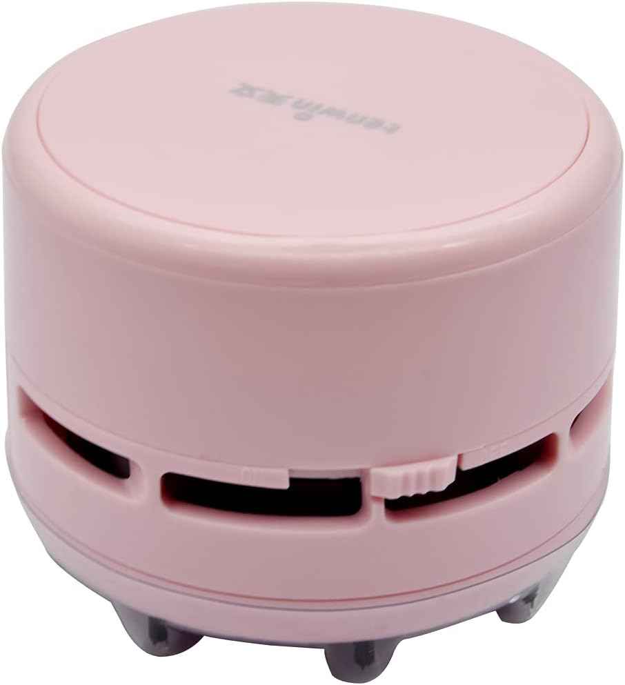 TENWIN Mini Desktop Vacuum Cleaner Pink