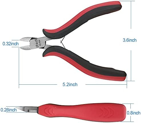 Stedi 5-Inch Mini Flush Cutter Plier for Jewelry Model Making