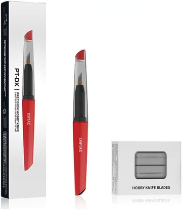 DSPIAE Precision Hobby Knife Set for Miniatures with 20 Blades