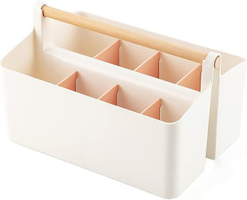 Plastic Art Supply Storage Organizer,Marker Pen Holder Craft Caddy Pink