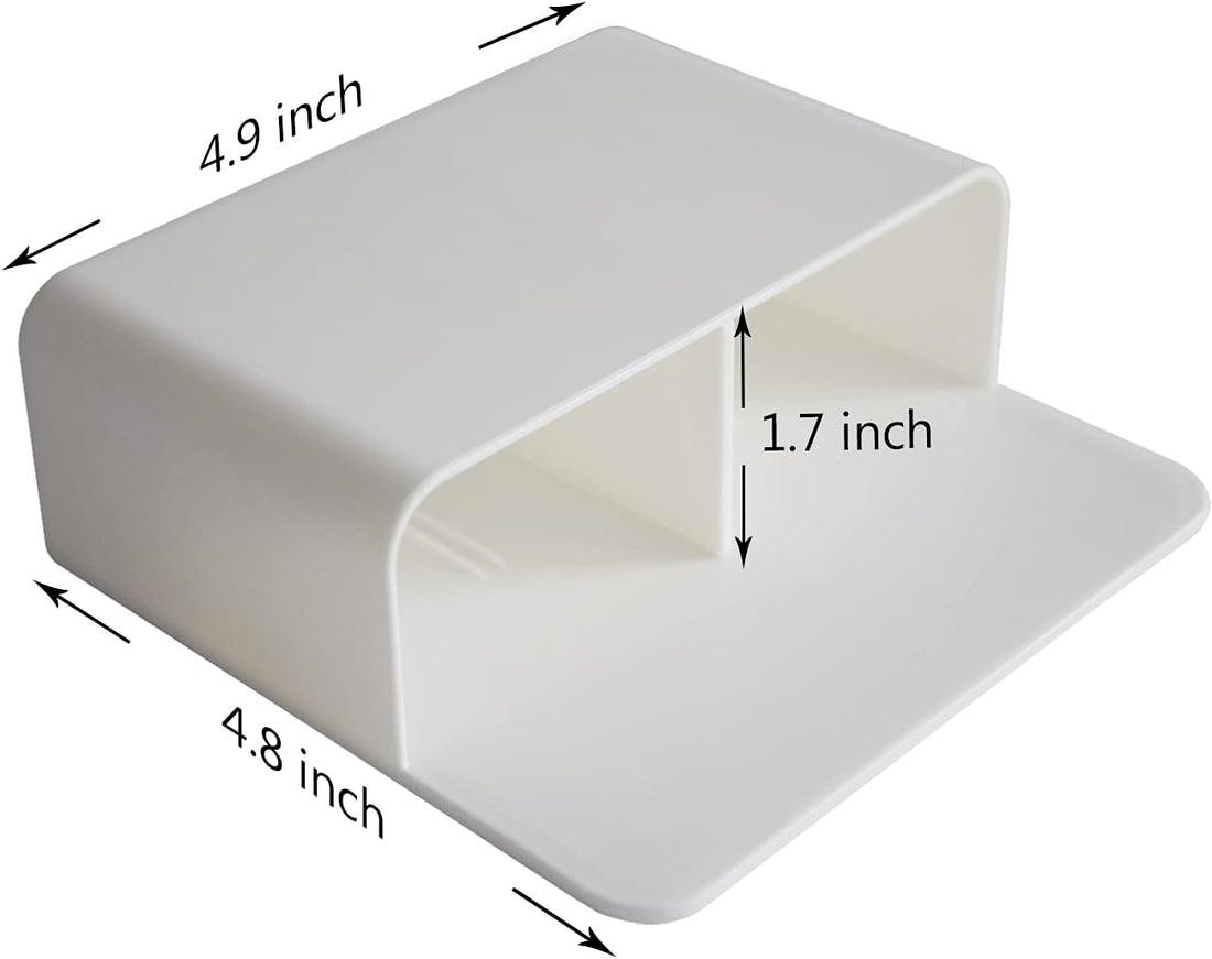Magnetic Dry Erase Marker Pen Holder for Fridge Whiteboard,1 Pack White