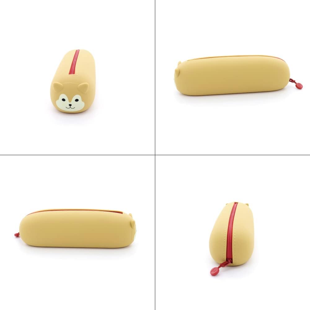 LIHITLAB PuniLabo Lying Pen Pouch Zipper Pen Case