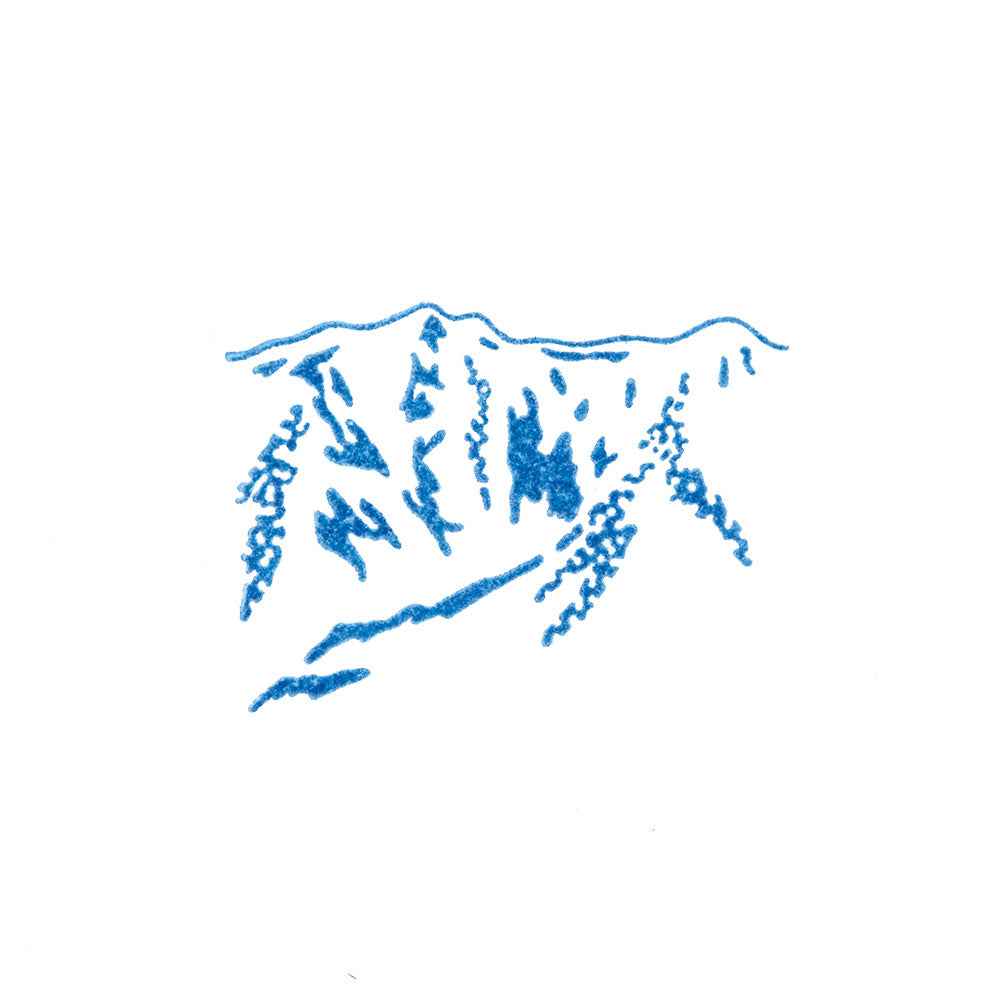 KING JIM Kori Jirushi Ice Cube Stamp Large HITOTOKI Mountain