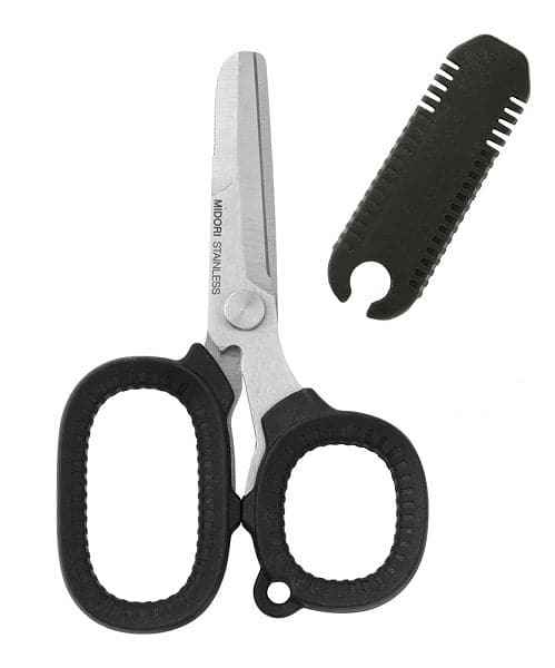 Midori Portable Multi Scissors Black