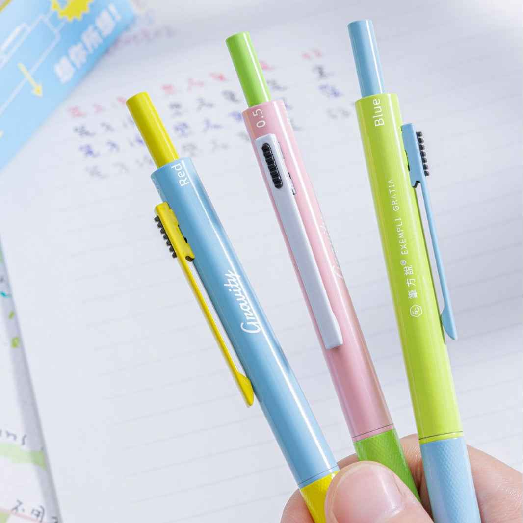4in1 Multi-Function Pen,0.7mm Ballpoint Pen 0.5mm Mechanical Pencil Blue Green