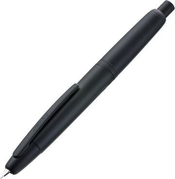 Jinhao 10 Capless Fountain Pen Retractable Fine Nib with Converter Set Matte Black