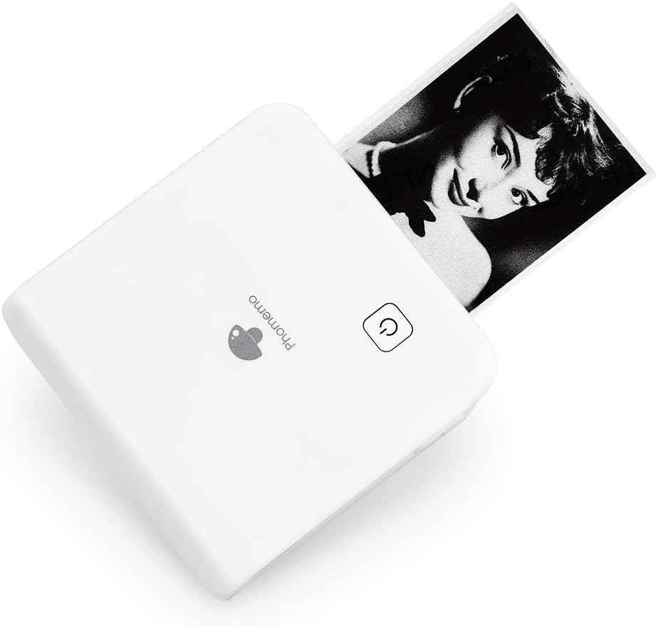 Phomemo M02 Pro Pocket Thermal Bluetooth Photo Printer Type-C Charging White
