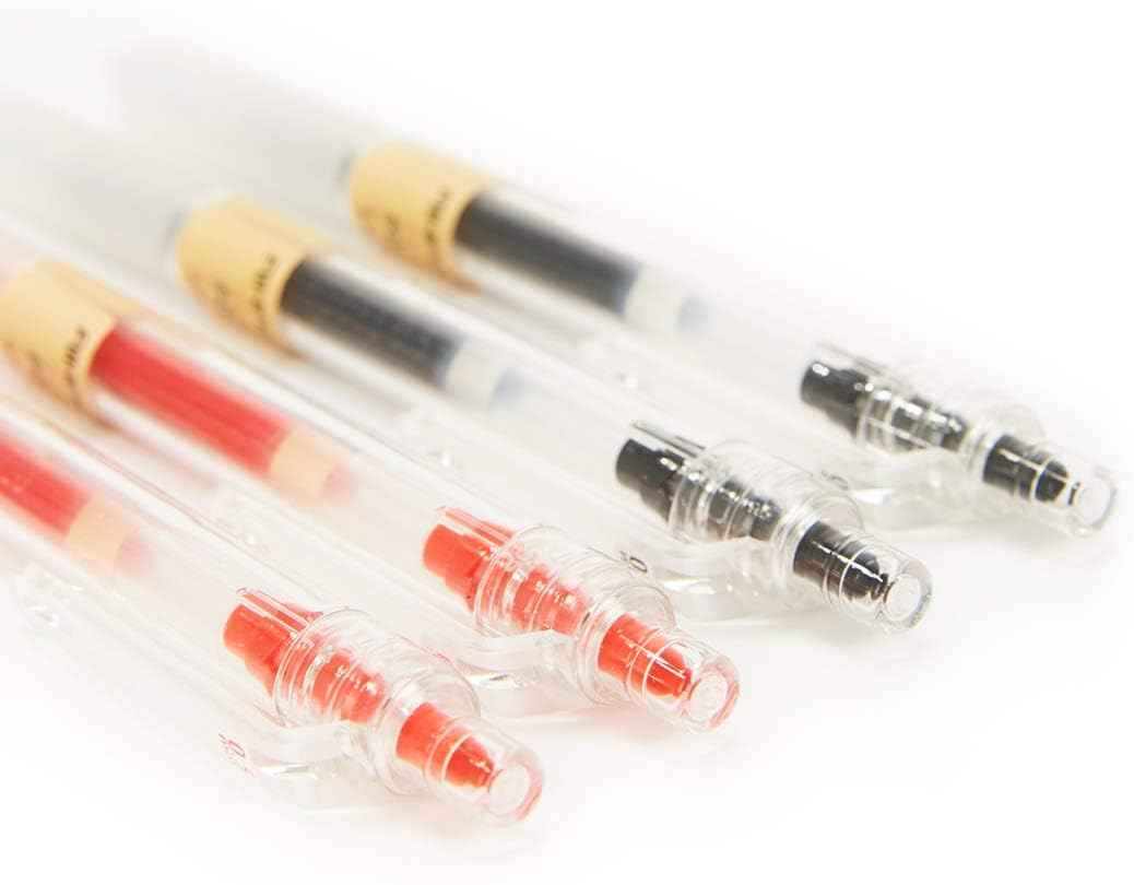 AIHAO Retractable Gel Ink Pens 0.5mm Fine Point 12-Pack
