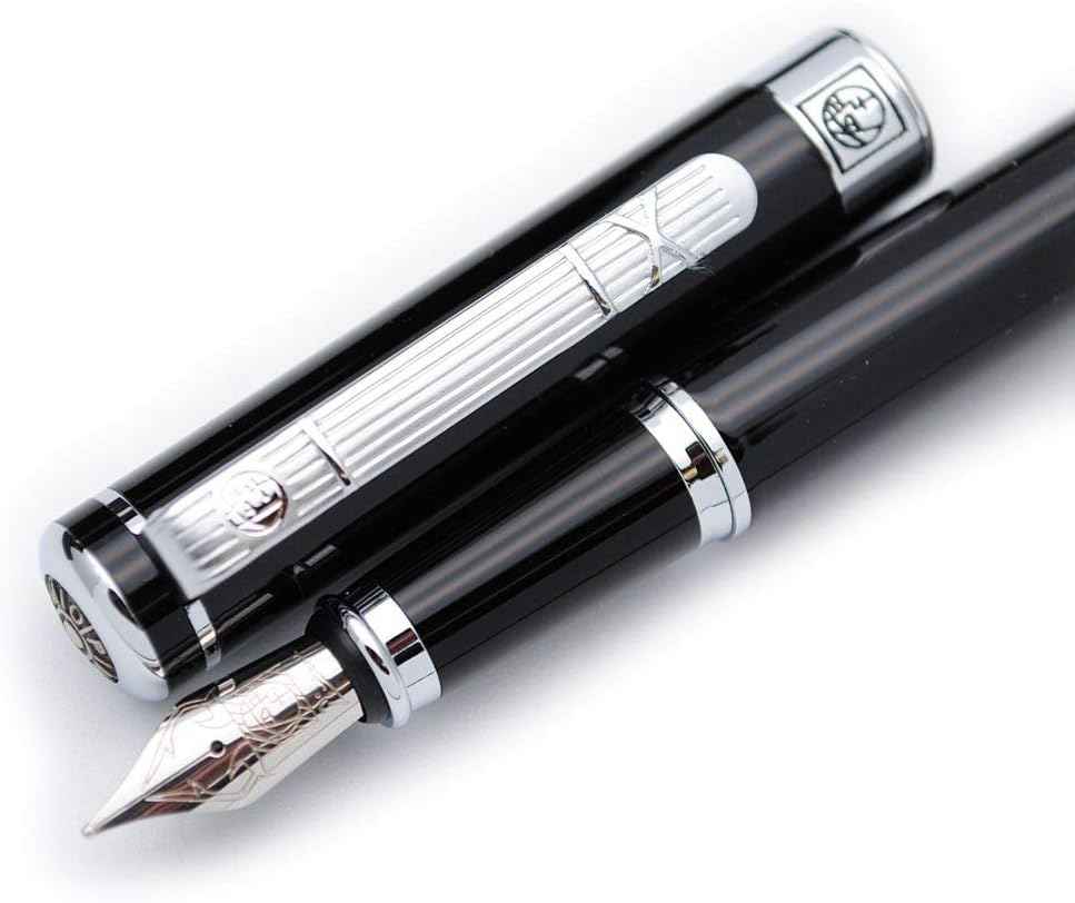 Pimio 902 Gentleman Collection Fountain Pen Original Box Platinum clip