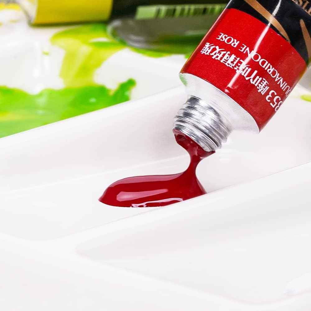 Paul Rubens Profesional Artist Watercolor Paint Set,5ml Tube,12 Colors