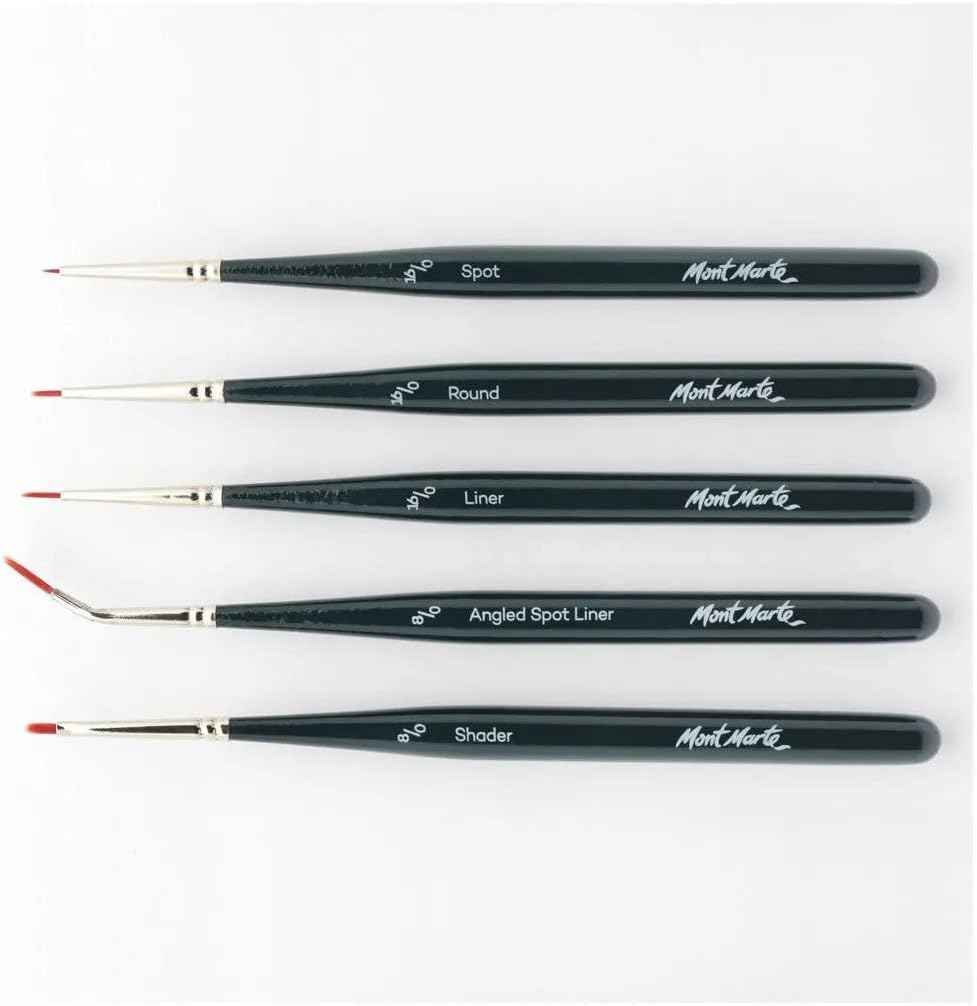 Mont Marte Mini Detail Brush Set 5pce
