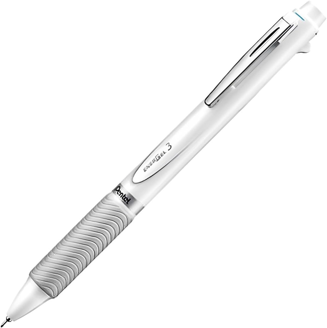 Pentel EnerGel 3 Multi-Function,3-Ink Gel Pen, (0.5mm) White