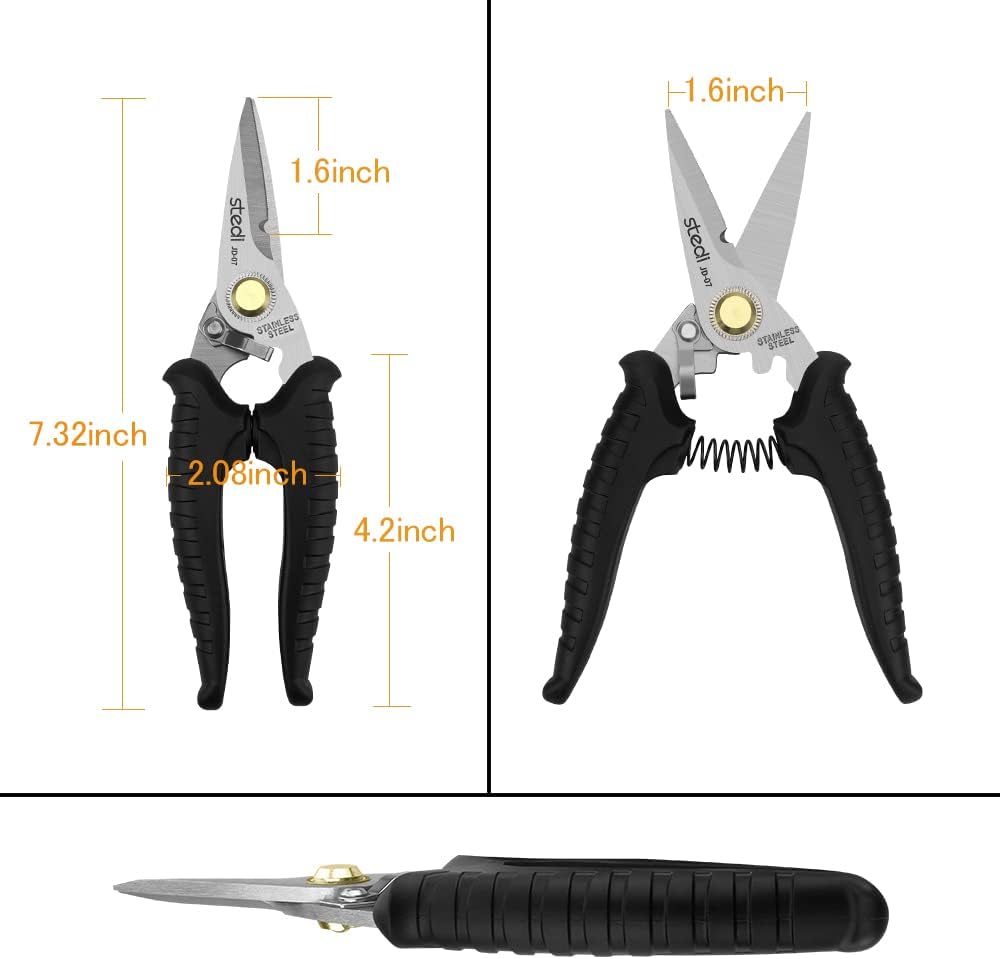 Stedi Scissors Heavy Duty,7 Inch Shears