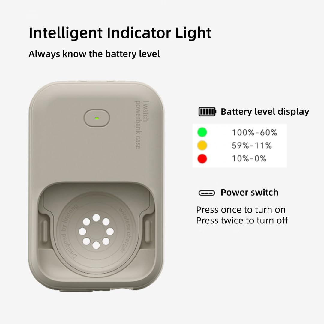 Portable Charger for Apple Watch