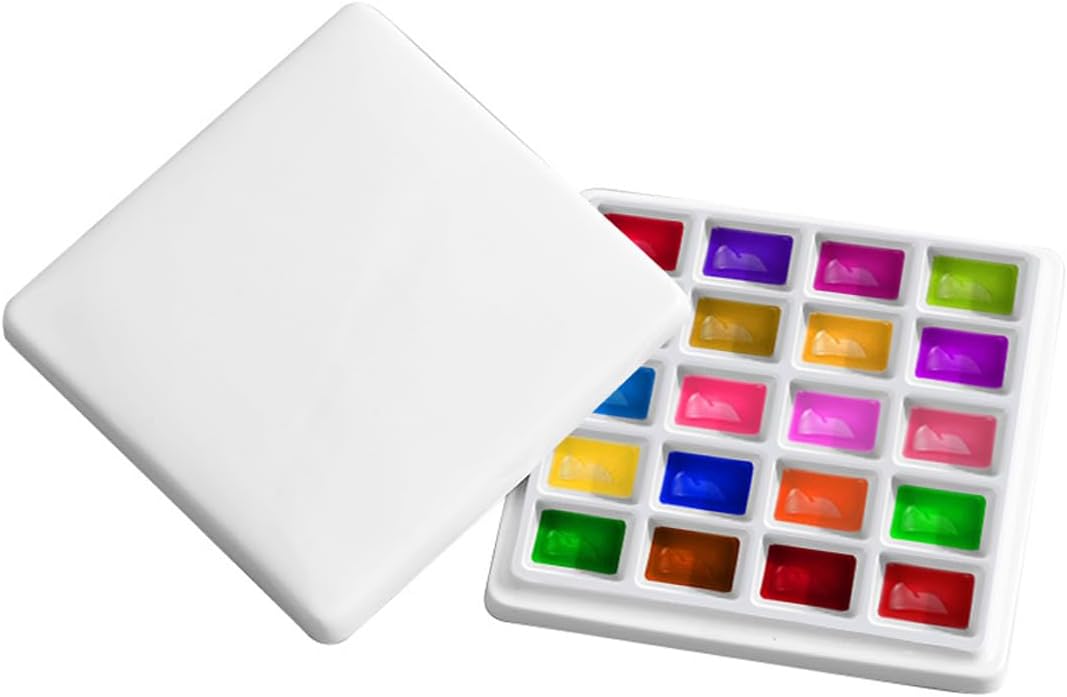 Ceramic Artist Paint Palette Tray - 10/12/20 Well 20 Wells