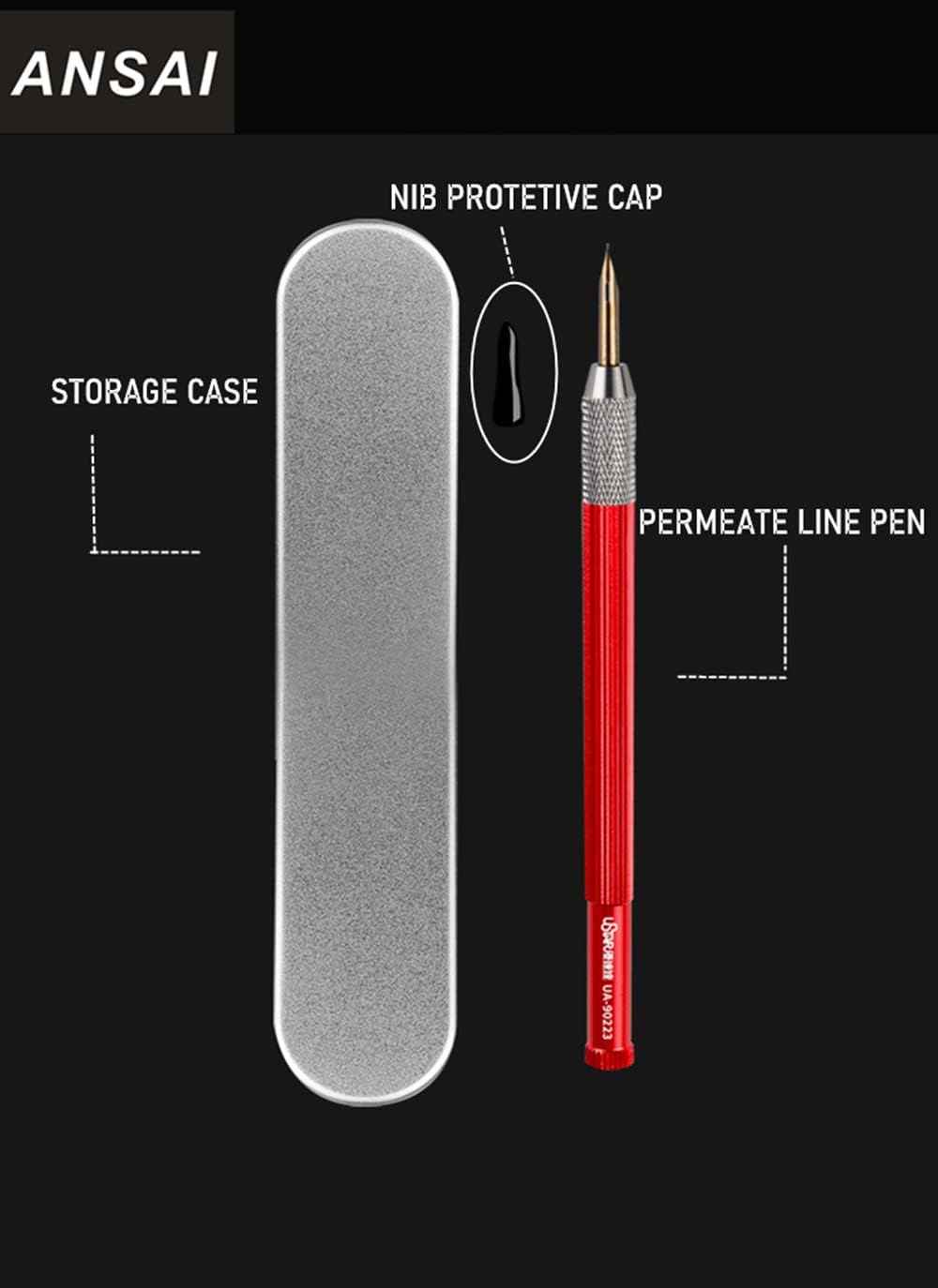 Hobby Model Tool Permeate Pen Seepage Line Pen No need Wipe