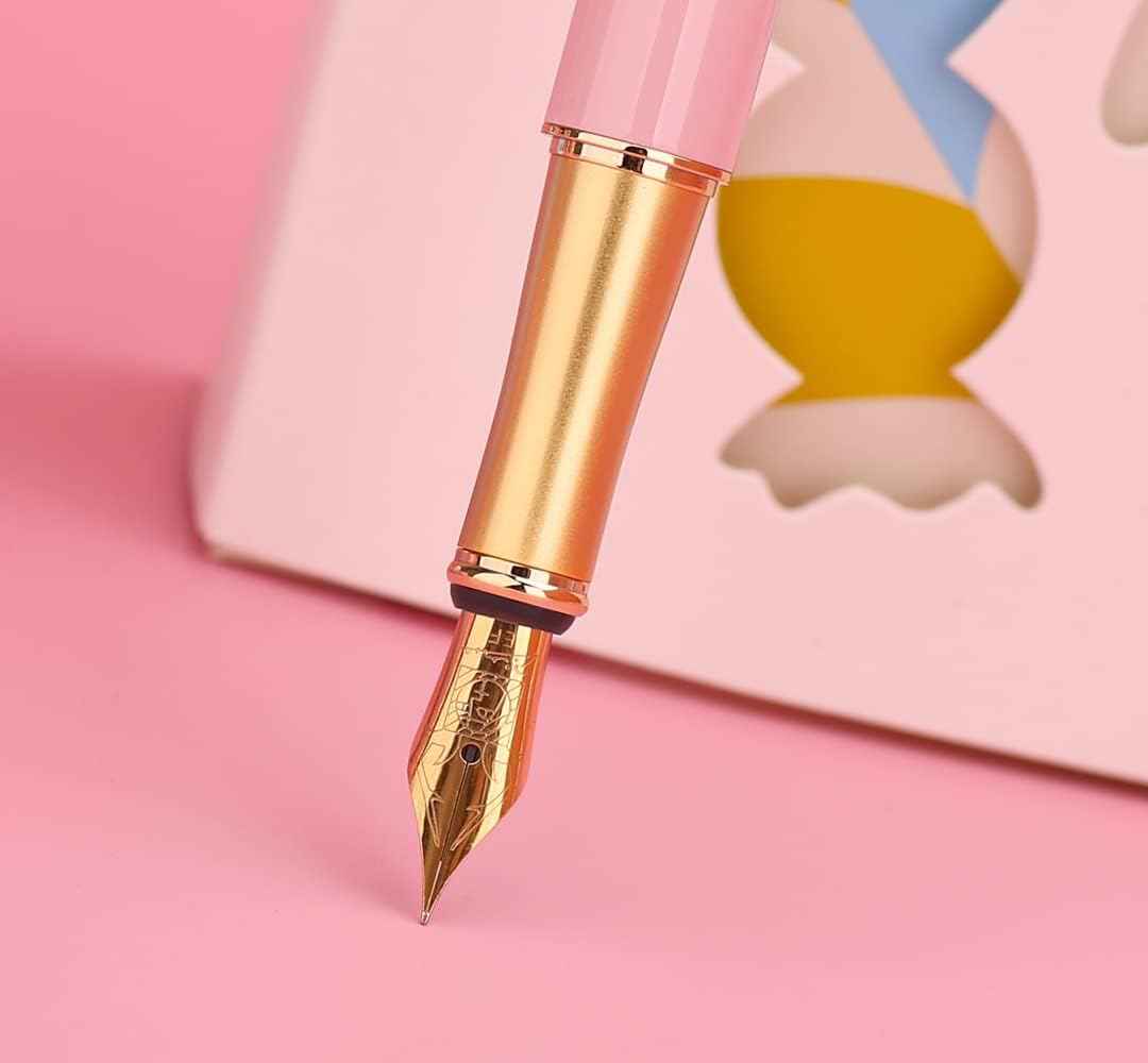 Pimio 620 Yummy Candy Series Fountain Pen (EF Nib 0.35mm) Pink