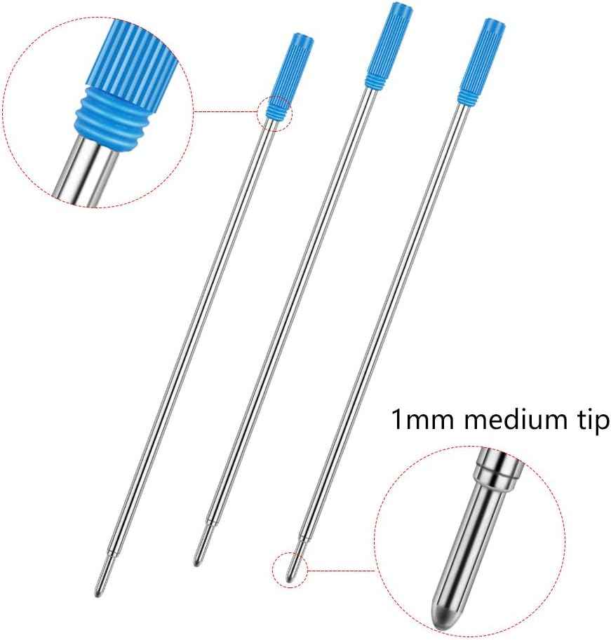 Cross Compatible Ballpoint Pen Refills 20 Pack,Medium Point