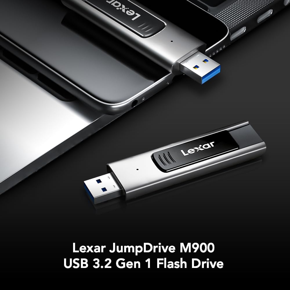 Lexar 64/128/256 GB JumpDrive M900 USB 3.1 Flash Drive