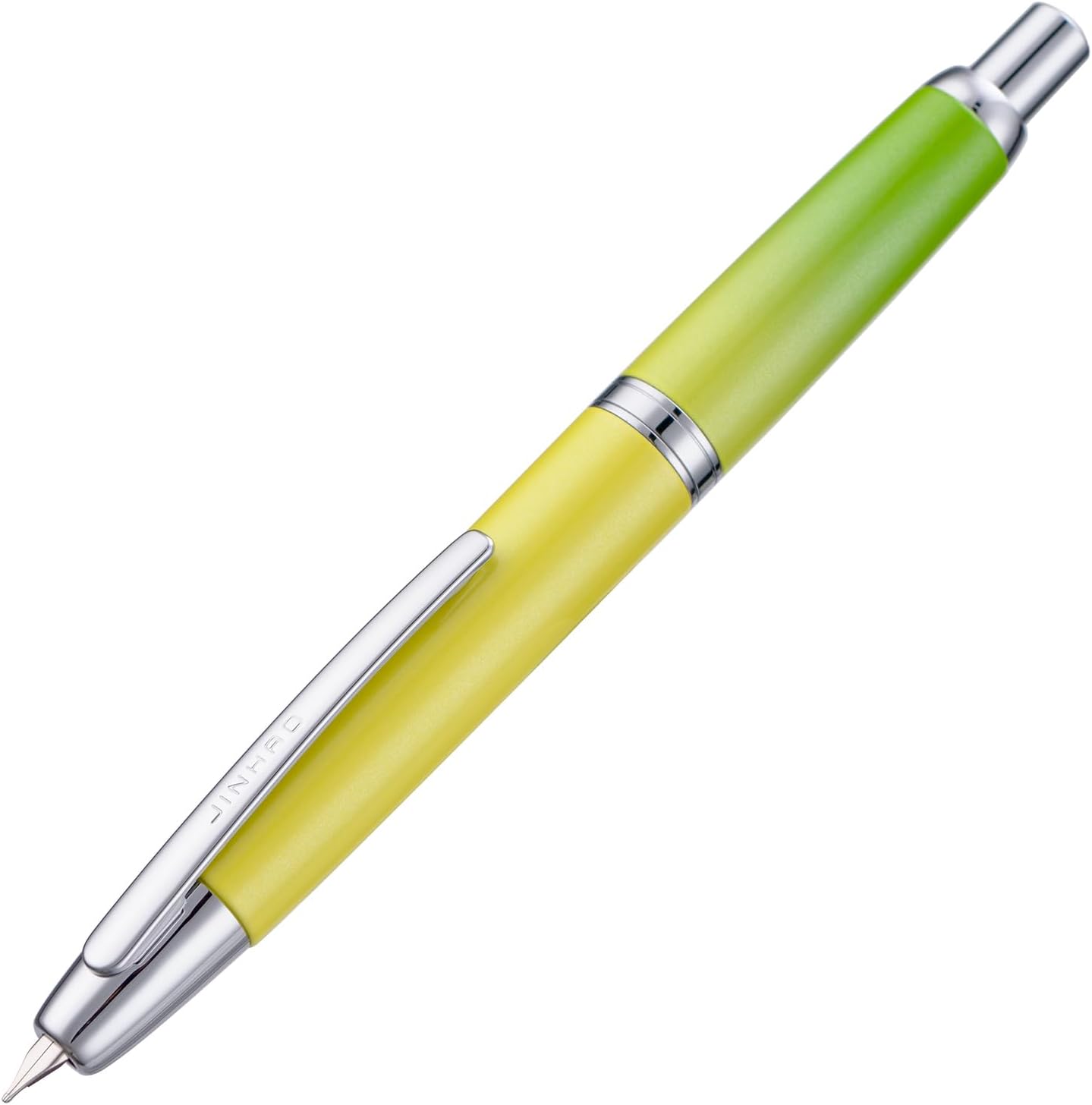 Jinhao 10 Capless Fountain Pen Retractable Fine Nib with Converter Set Gradient Green