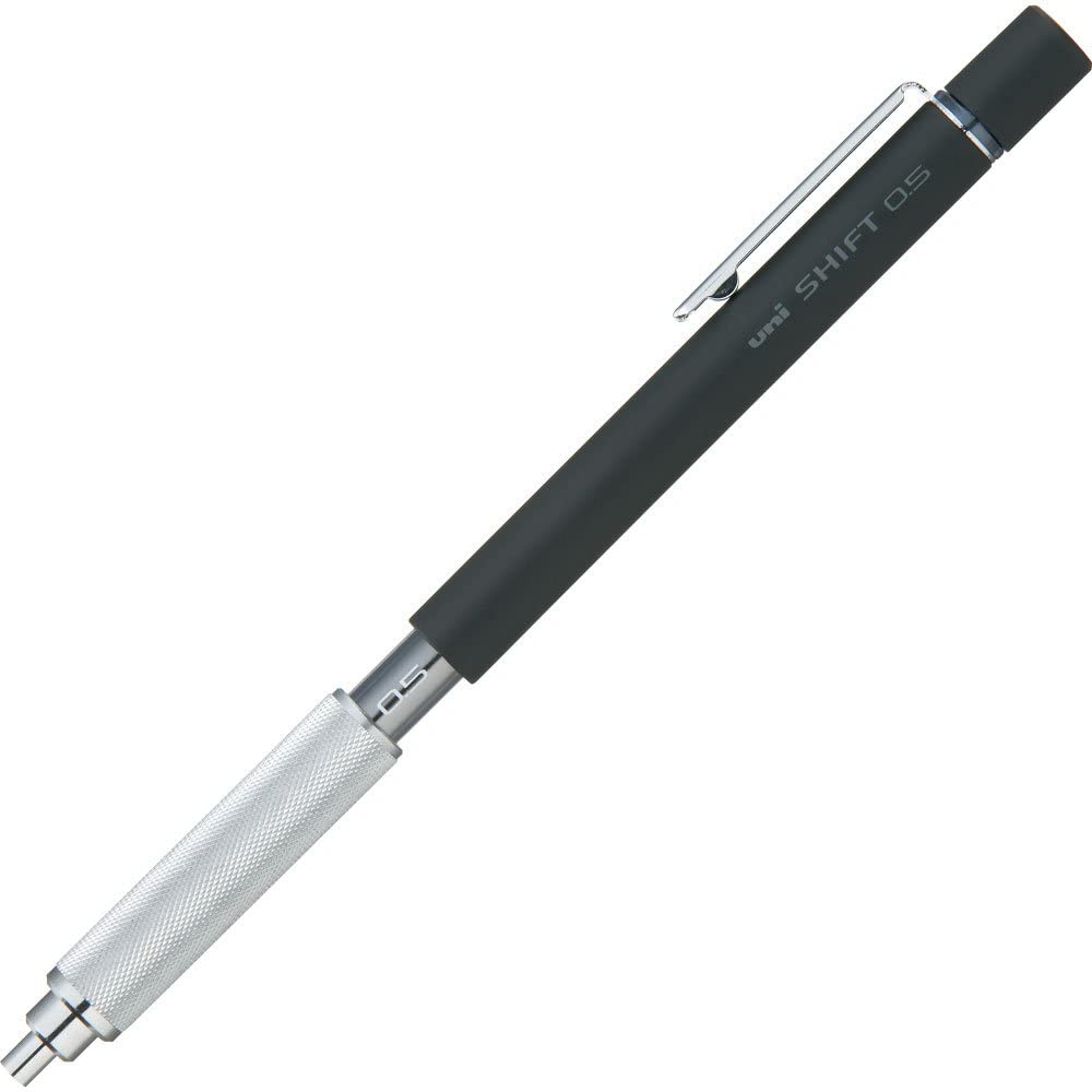 Uni Shift Pipe Lock Drafting Mechanical Pencil 0.3/0.5/0.7/0.9mm 0.5mm Black