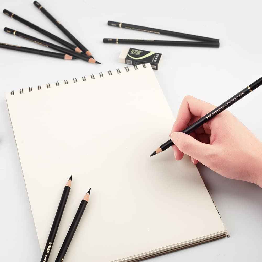 Nyoni Professional Charcoal Pencils Drawing 10 Pack